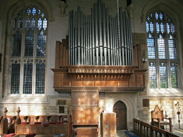 The organ loft